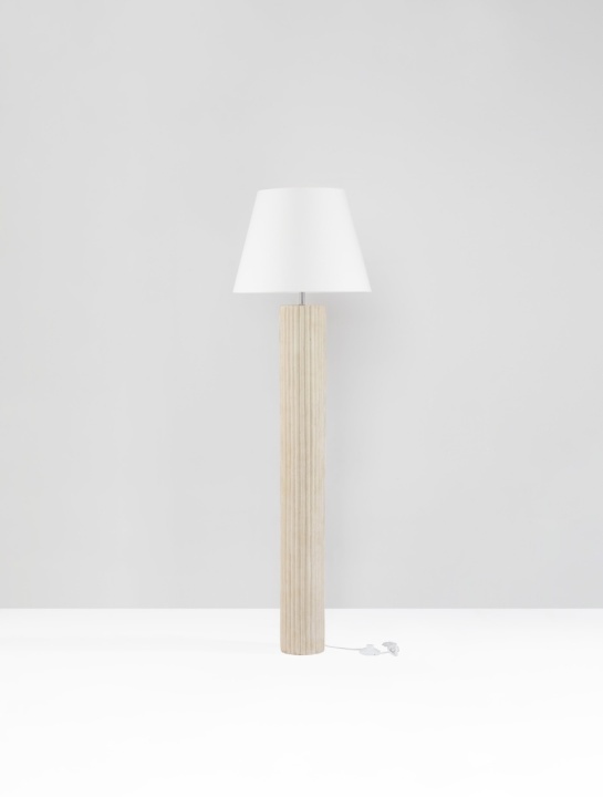 Lampadar Bacco Alb Ø45 x H 150 cm - Img 3