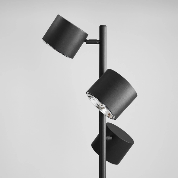 Lampadar Bot Negru 3xGU10 - Img 3