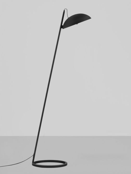 Lampadar Flute Negru 35 x 55 x 153 cm - Img 4