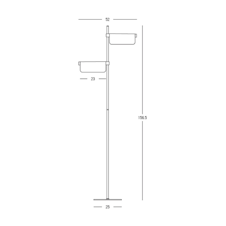 Lampadar Linea Oro LED 3000K - Auriu - Img 5