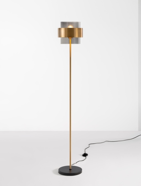 Lampadar Sianna Smokey / Auriu Ø25 x H 154 cm - Img 4