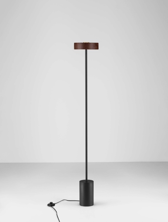 Lampadar Thea Lemn / Negru Ø20 x H 135 cm - Img 3