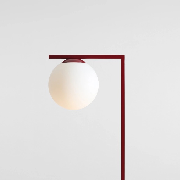 Lampadar Zac 1xE27 - Roșu vin - Img 2