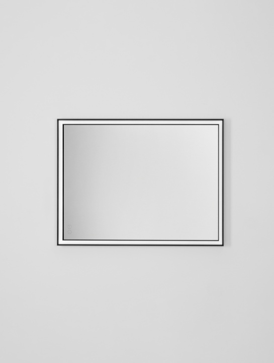 Oglinda cu iluminare Ambor Negru 60 x 5,5 x 80 cm - Img 3