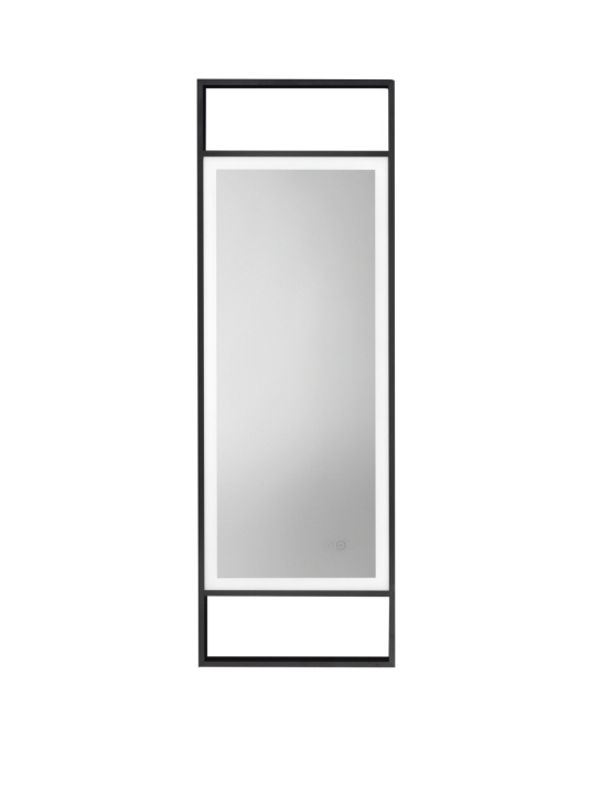 Oglinda cu iluminare Doul Negru 40 x 5 x 120 cm - Img 2