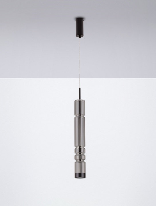 Pendul Bento Gri / Negru Ø8 x H 180 cm - Img 3