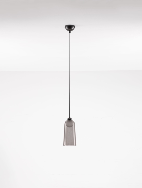 Pendul Dione Negru / Smokey Ø10 x H 200 cm - Img 3