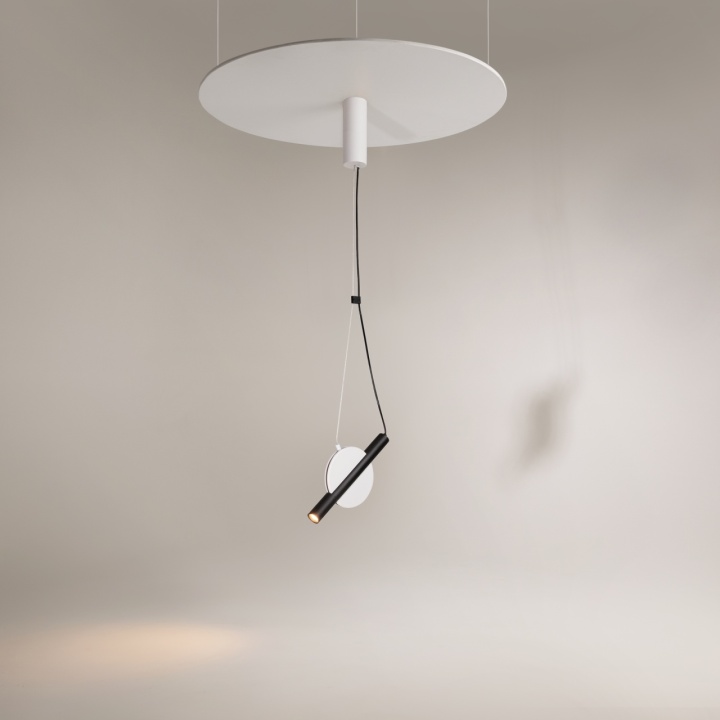 Pendul Enigma Ø 30 cm 3000K - Alb - Img 2