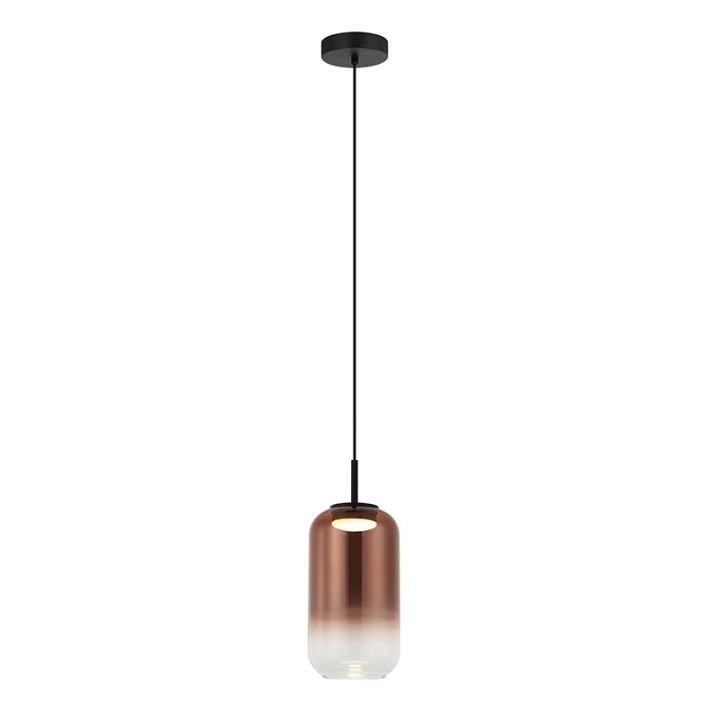 Pendul Faro 3000K - Negru mat, Cupru - Img 2