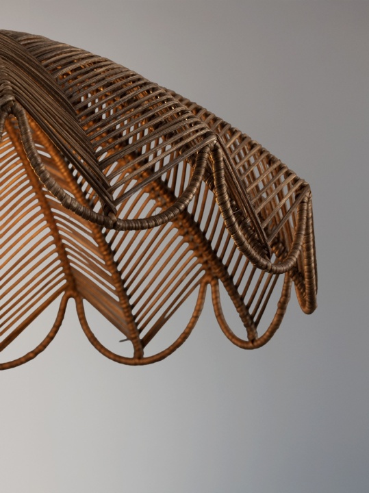 Pendul Flare Maro / Negru Ø42 x H 144 cm - Img 2