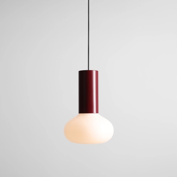 Pendul Flo 19 cm 1xE14 - Rubiniu - Img 2