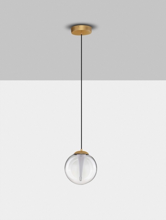 Pendul Galeo Transparent / Auriu Ø22 x H 209 cm - Img 3