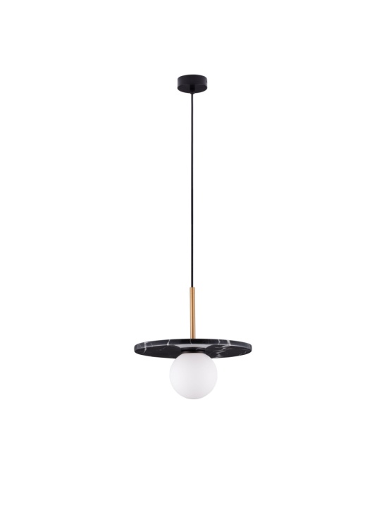 Pendul Idor Opal / Negru Ø30 x H 185 cm - Img 2
