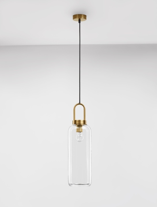 Pendul Irvine Transparent / Auriu Ø15,5 x H 255 cm - Img 4