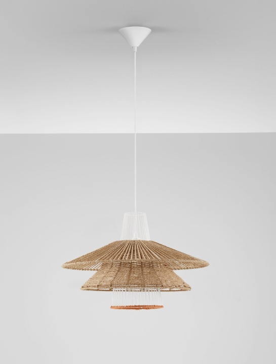 Pendul Kao Natural / Alb Ø50 x H 230 cm - Img 3