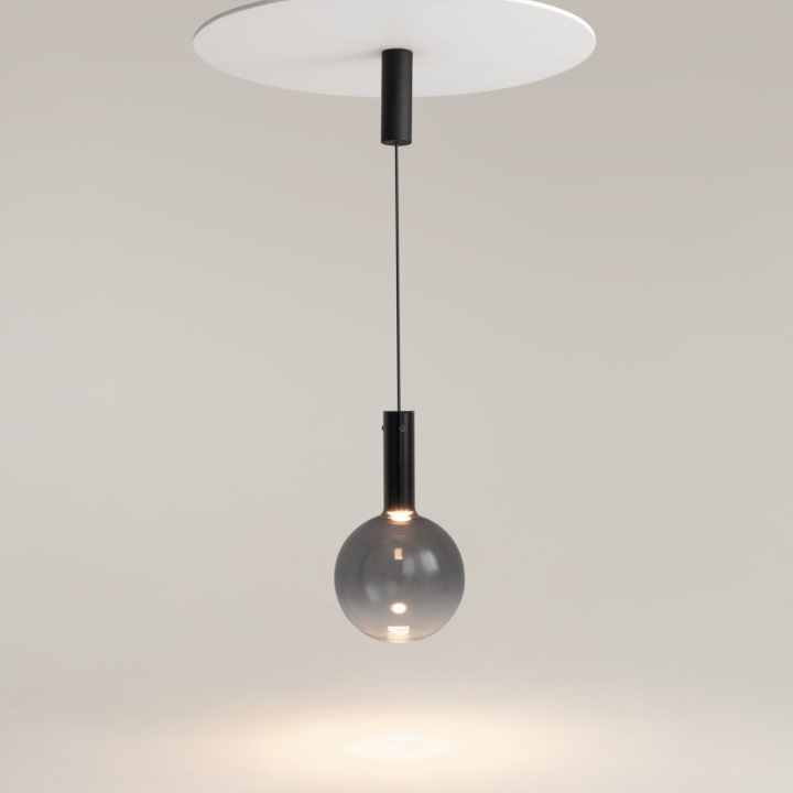 Pendul Nebula Ø 25 cm 3000K - Negru - Img 2