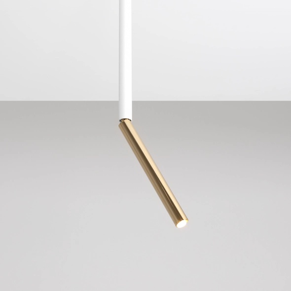 Pendul Stick înălțime 54,5 cm 1xG9 - Alb - Img 2