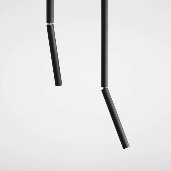 Pendul Stick înălțime 81,5 cm 1xG9 - Negru total - Img 5