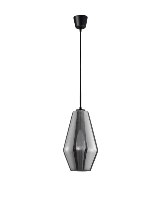 Pendul Veiro Crom / Negru Ø17 x H 120 cm - Img 2