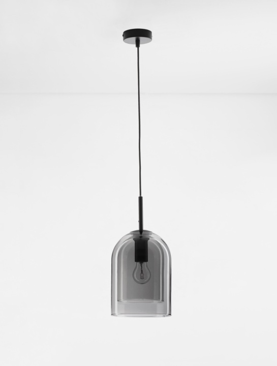 Pendul Velor Smokey / Negru Ø18 x H 240 cm - Img 3