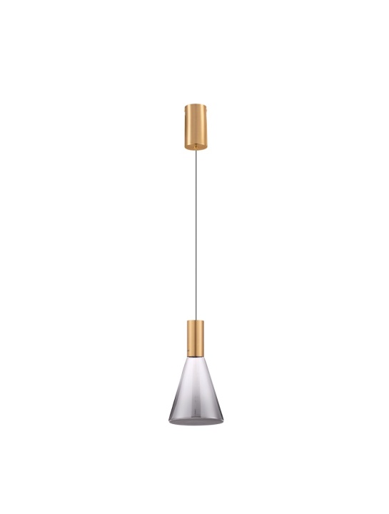 Pendul Voi Gradient Smokey / Auriu Ø16 x H 150 cm - Img 2