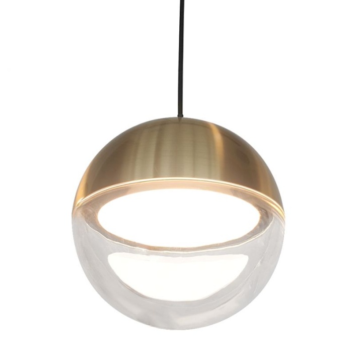 Pendul Zirea - Auriu / Transparent - Img 2