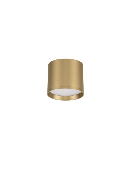 Plafoniera Ζιαζα Gold Matt Ø10 x H 8,6 cm - Img 2