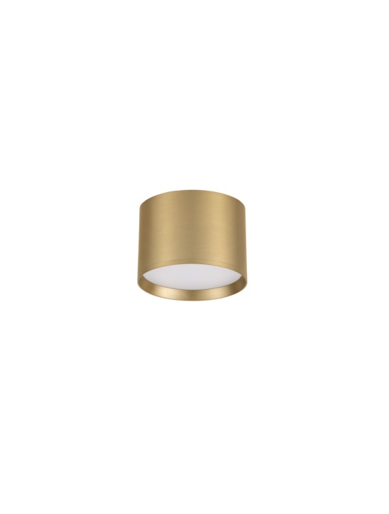 Plafoniera Ζιαζα Gold Matt Ø12 x H 8,6 cm - Img 2