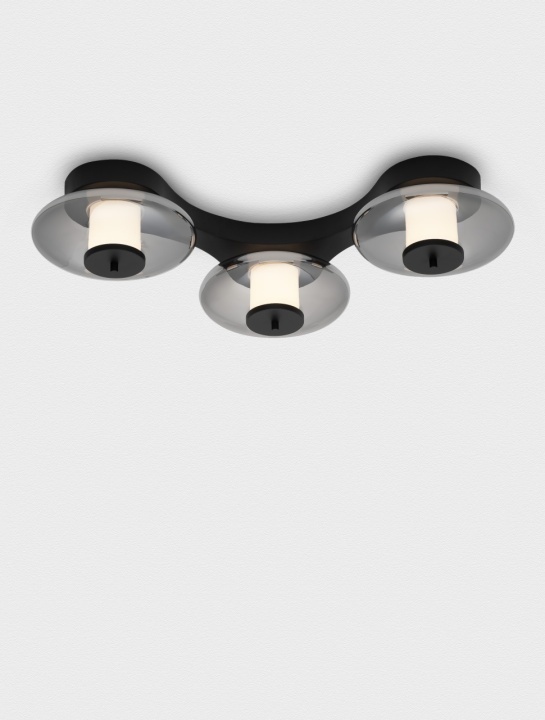 Plafoniera Ballet Negru / Gri 76 x 46 x 15,5 cm - Img 4