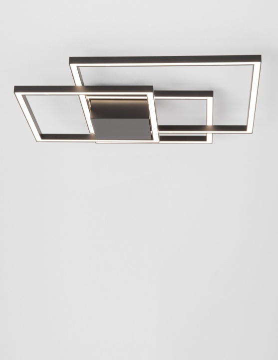 Plafoniera Bilbao Negru 56 x 56 x 8,5 cm - Img 4