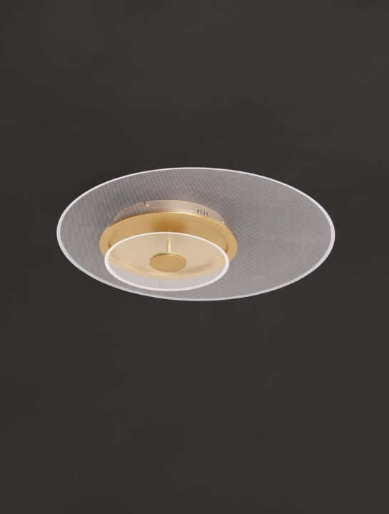 Plafoniera Copo Auriu Ø60 x H 9,6 cm - Img 4