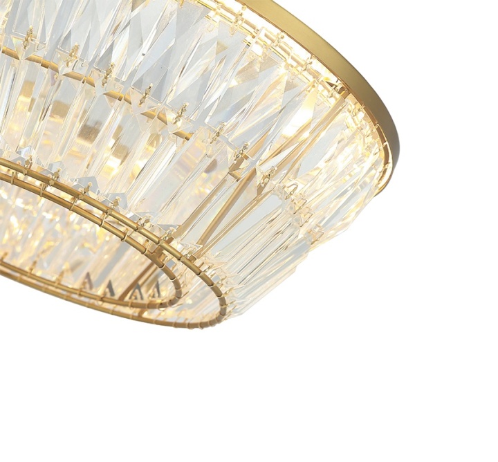 Plafonieră Cristallo Oro LED 3000K - Alamă - Img 2