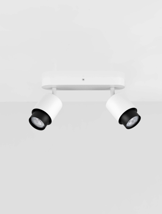 Plafoniera Ison Alb 40 x 14 x 17 cm - Img 3