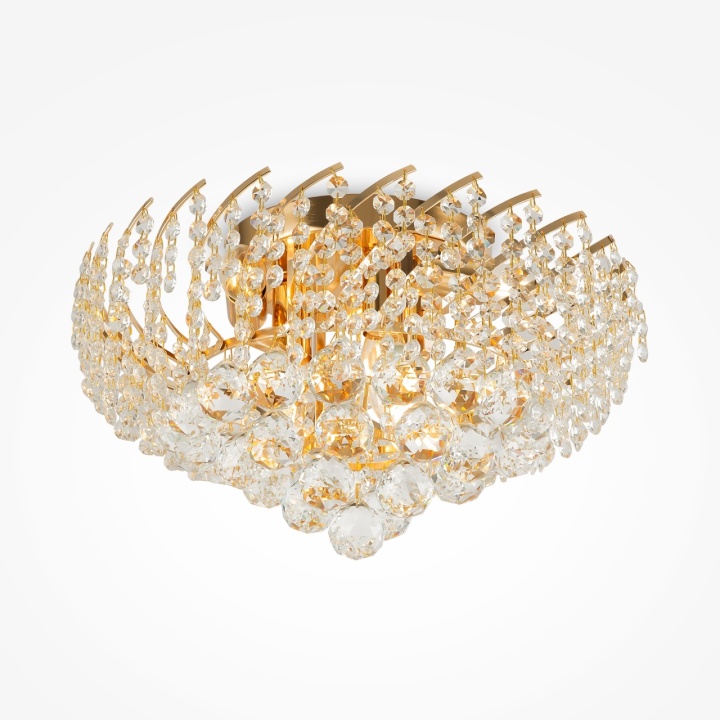 Plafonieră Karolina Ø 41 cm E14 - Auriu - Img 2