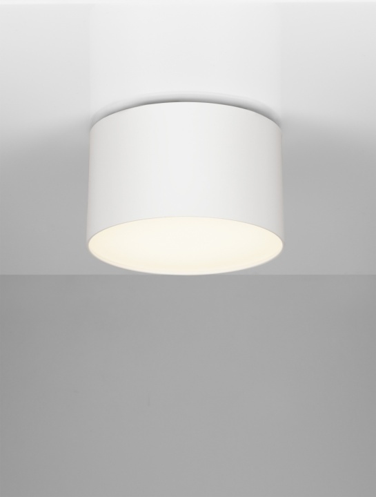 Plafoniera Luldo Alb Ø11 x H 6,5 cm - Img 3