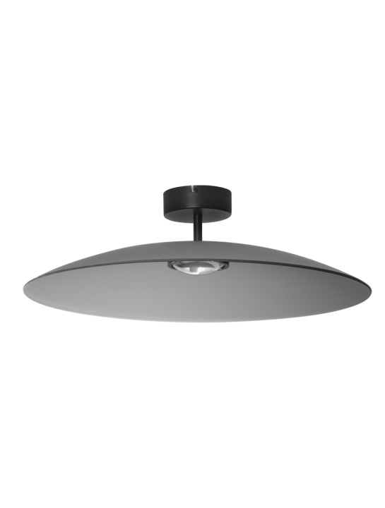 Plafoniera Polifemo Smokey / Negru Ø60 x H 18,5 cm - Img 2