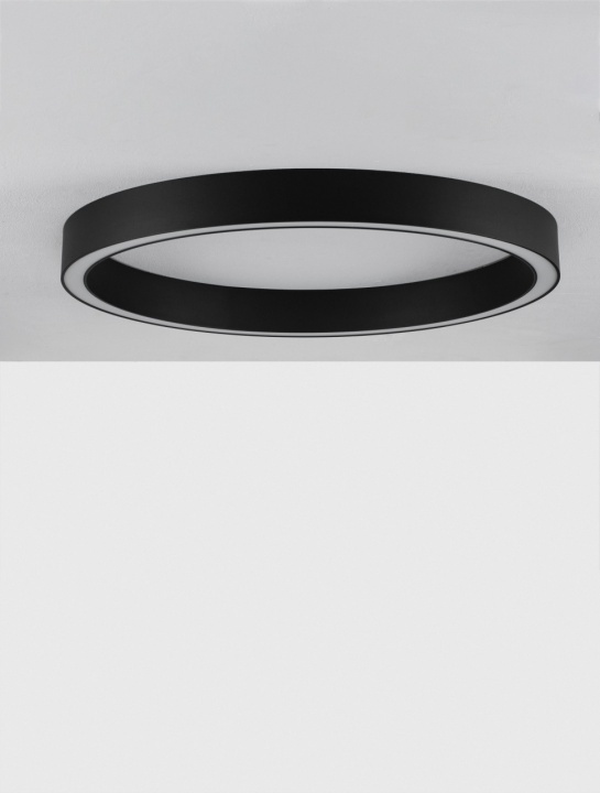 Plafoniera Sting Negru Ø80 x H 6,5 cm - Img 3