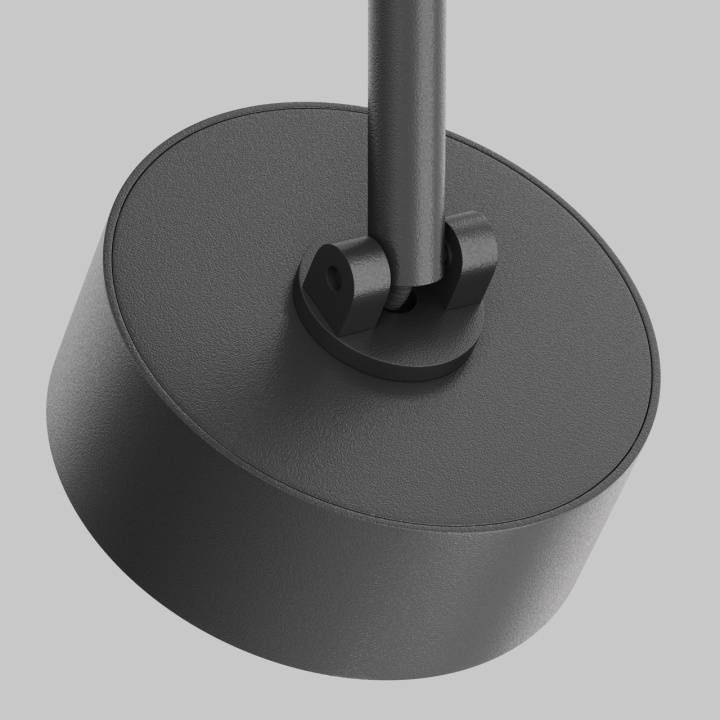 Proiector pentru sina Sina magnetica Exility - 19.3 cm, Negru - Img 4
