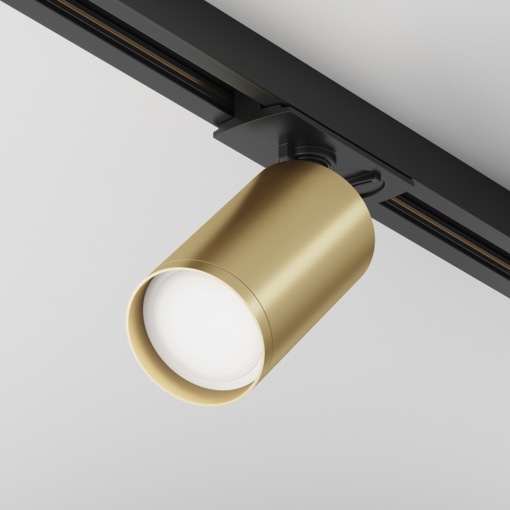 Proiector pentru sina Sine cu proiectoare Unity - 9.2 cm, Gold Matt, GU10 - Img 2