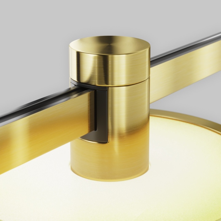 Proiector pentru sina Sistem Flarity - Ø 12 cm, 2700K Auriu - Img 3