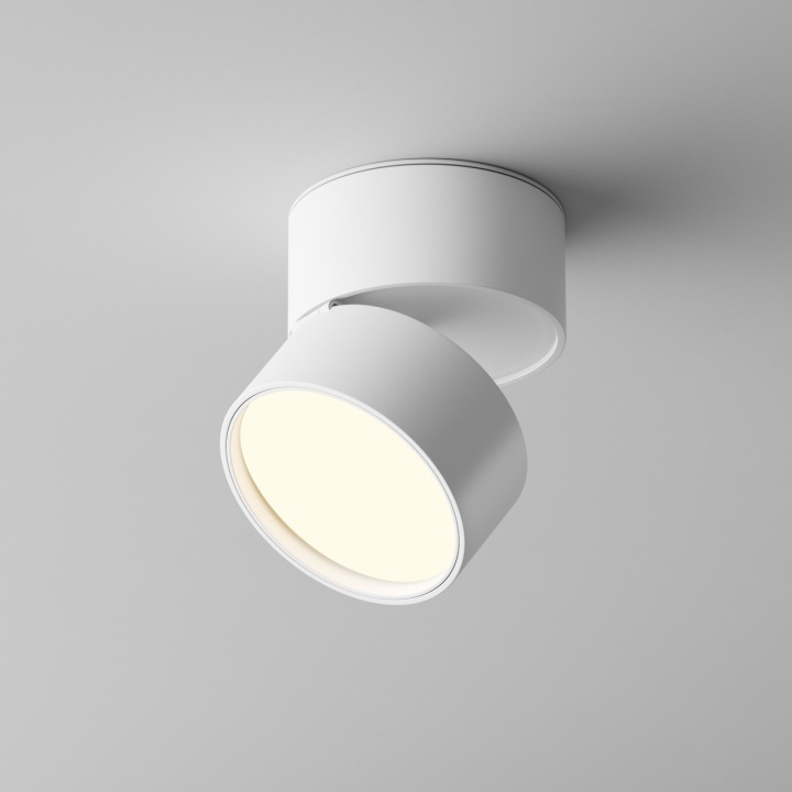 Spot aplicat Onda - Ø 8.5 cm, 3000K, Alb - Img 2