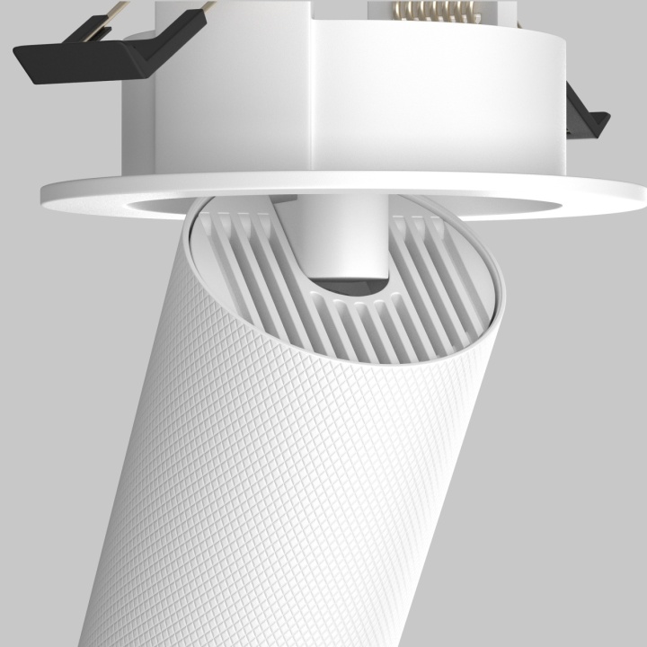 Spot incastrat Artisan - Ø 5.4 cm, Alb, GU10 - Img 3