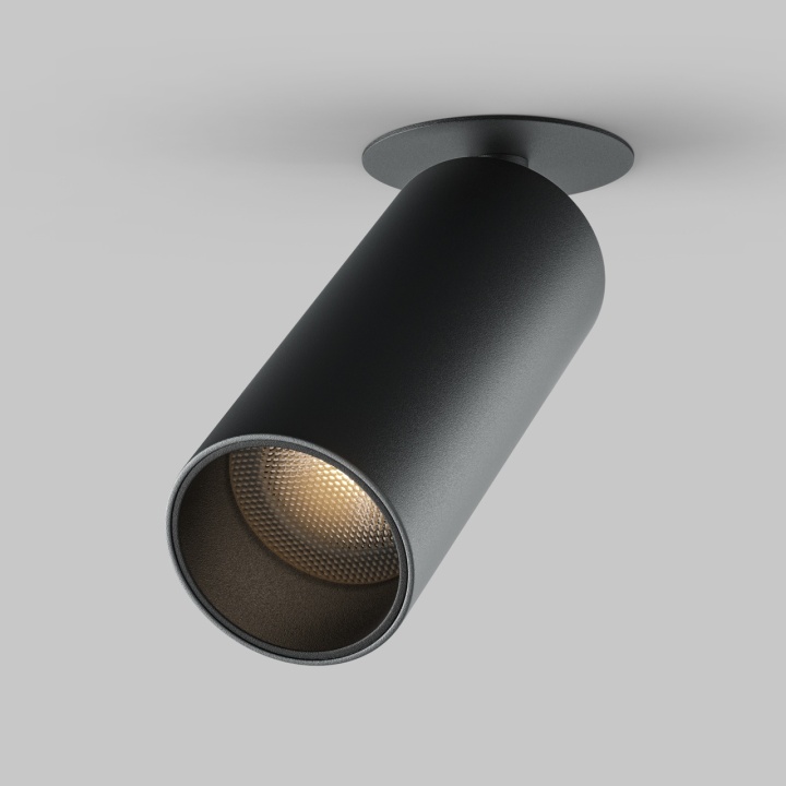 Spot incastrat Focus - Ø 5.2 cm, 3000K, Negru - Img 2
