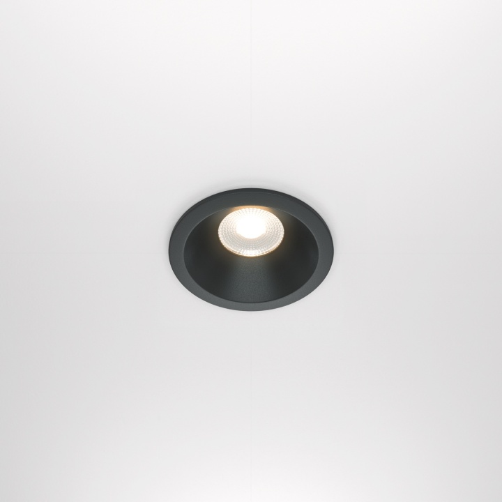 Spot incastrat Zoom - Ø 8.5 cm, 3000K, Negru - Img 2