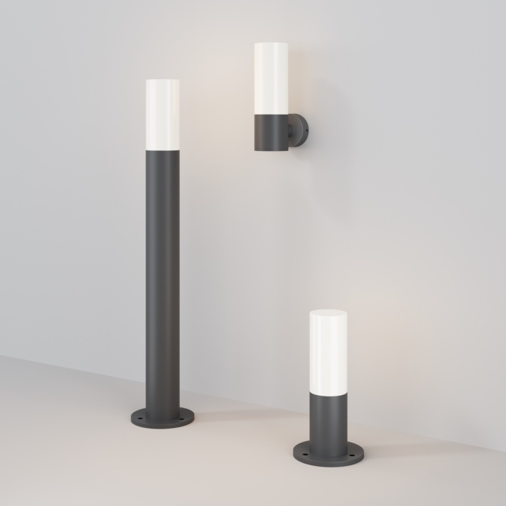 Stalp Willis Ø 8 cm E27 - Gri - Img 2