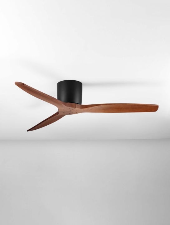 Ventilator Ninemia Negru / Lemn Ø132 x H 22 cm - Img 3