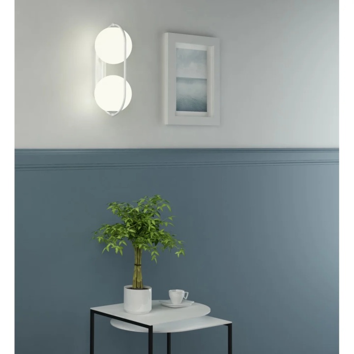 Aplică de perete KOBAN E white IP44, alb - Img 2