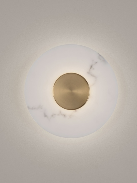 Aplica Marzio Auriu Ø30 x 6,5 cm - Img 4