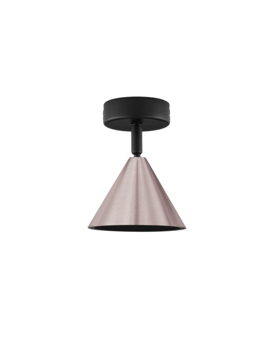 Aplica perete decorativa Conico Oxide Coffee / Negru Ø11,6 x H 15 cm - Img 2