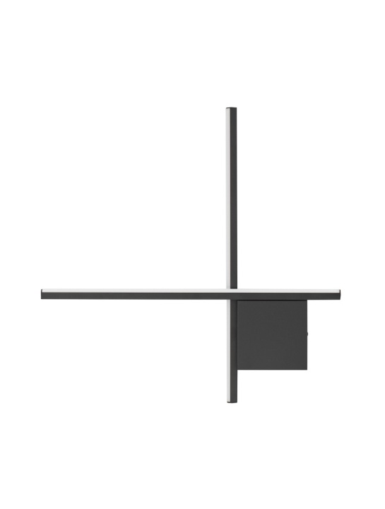 Aplica perete decorativa Cross Negru 50 x 4 x 50 cm - Img 3